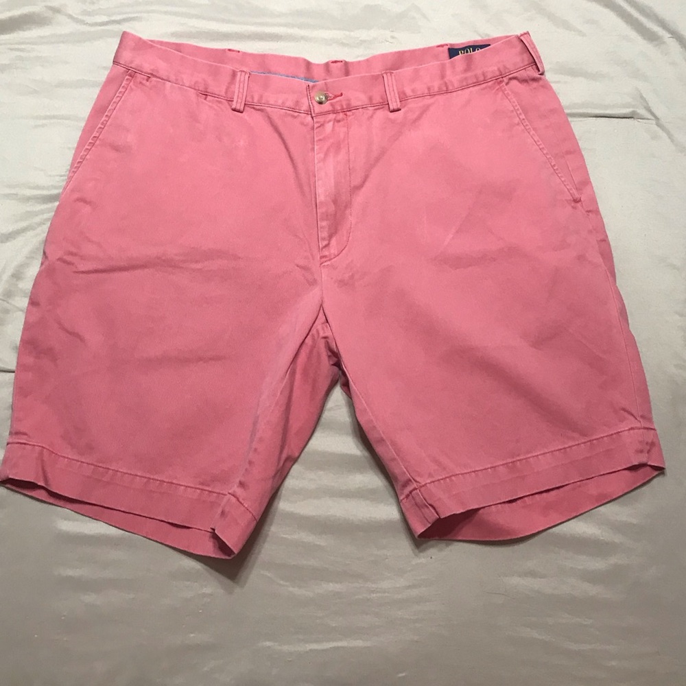 POLO RALPH LAUREN Classic Fit9 Flat Front Shorts